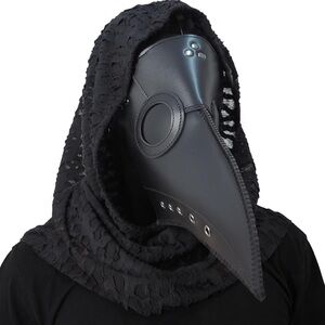 3-Piece Doctor Plague Halloween Mask Accessory Set